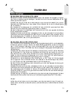 Preview for 13 page of Xoro HSD 2220 Operation Manual