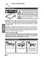 Preview for 4 page of Xoro HSD 310 Owner'S Manual