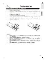 Preview for 13 page of Xoro HSD 7105 Operation Manual