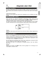 Preview for 17 page of Xoro HSD 7105 Operation Manual