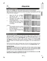 Preview for 25 page of Xoro HSD 8405 Operation Manual