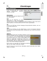 Preview for 39 page of Xoro HSD 8405 Operation Manual