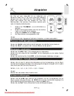 Preview for 19 page of Xoro HSD 8450 Operation Manual