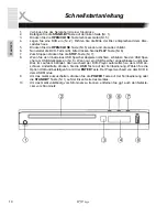 Предварительный просмотр 10 страницы Xoro HSD 8550 Operation Manual