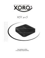 Preview for 1 page of Xoro HST 500S Quick Start Manual