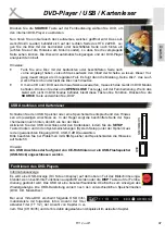 Preview for 47 page of Xoro HTC 2228D Operation Manual