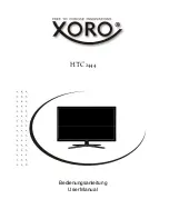 Xoro HTC 2444 User Manual preview