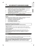 Preview for 5 page of Xoro HTL2722W Operation Manual