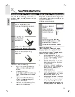 Preview for 10 page of Xoro HTL2722W Operation Manual