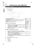 Preview for 22 page of Xoro HTL2722W Operation Manual