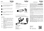 Предварительный просмотр 2 страницы Xoro MPB 520 Operation Manual