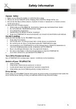 Preview for 5 page of Xoro TelePAD 730 Operation Manual