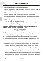 Preview for 12 page of Xoro TelePAD 730 Operation Manual