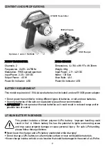 Preview for 2 page of XOTIK XC324 RTR SET Instruction Manual