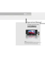 XOVision X450NAV Operation Manual предпросмотр