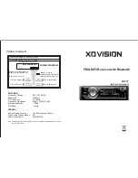 Preview for 1 page of XOVision xd107 Instruction Manual