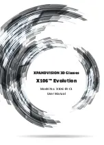 Xpand Xpandvision X106 Evolution X106-IR-C1 User Manual preview
