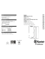 Предварительный просмотр 1 страницы Xpelair Premier CF20 Installation And Operating Instructions Manual