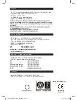 Preview for 32 page of Xpelair Premier CF20 Installation And Operating Instructions Manual