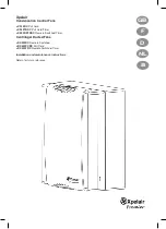 Xpelair Premier CF40DC Installation And Maintenance Instructions Manual предпросмотр