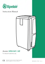 Xpelair XPDH16T Instruction Manual preview
