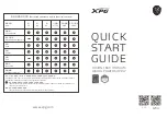 Предварительный просмотр 1 страницы XPG FUSION 1600 TITANIUM Quick Start Manual