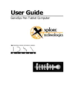 XPLORE TECHNOLOGIES GeneSys User Manual предпросмотр