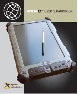 XPLORE TECHNOLOGIES ix104c4 User Handbook Manual preview