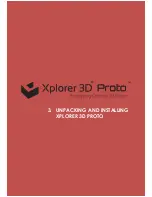 Preview for 11 page of Xplore 3D PROTO Quick Start Manual