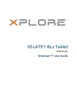 Xplore XSLATE R12 Platform User Manual предпросмотр