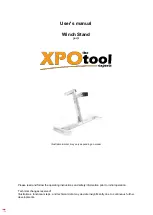 Preview for 1 page of XPOtool 30171 User Manual