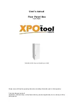Preview for 1 page of XPOtool 60921 User Manual