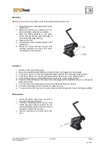 Preview for 5 page of XPOtool 61581 Operation Manual