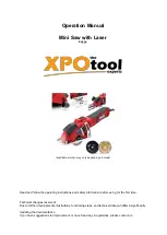 Предварительный просмотр 1 страницы XPOtool 62554 Operation Manual