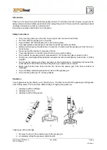 Preview for 3 page of XPOtool 62565 User Manual