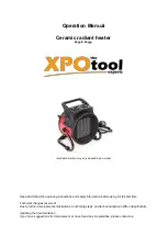 Предварительный просмотр 1 страницы XPOtool 62998 Operation Manual