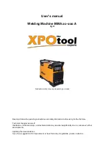 Preview for 1 page of XPOtool 63318 User Manual