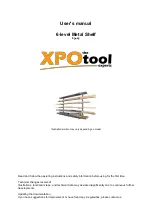 Preview for 1 page of XPOtool 63425 User Manual