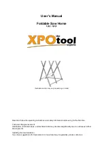 Preview for 1 page of XPOtool 63857 User Manual