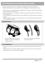 Предварительный просмотр 11 страницы XPower A-5 Owner'S Manual