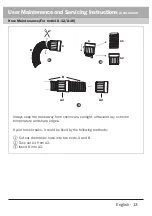 Предварительный просмотр 13 страницы XPower A-5 Owner'S Manual