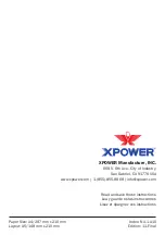 Предварительный просмотр 52 страницы XPower A-5 Owner'S Manual