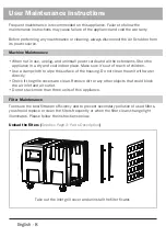 Предварительный просмотр 8 страницы XPower AP-2000 Owner'S Manual