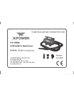 XPower B-24 Owner'S Manual preview