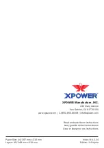 Предварительный просмотр 52 страницы XPower B-4 Owner'S Manual