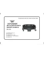 XPower BR-18L Owner'S Manual preview