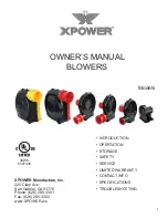 Preview for 1 page of XPower BR-252A Owner'S Manual