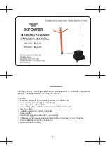 Preview for 13 page of XPower BR-450 Series Owner'S Manual