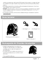 Preview for 3 page of XPower FC-125B Owner'S Manual