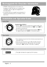 Preview for 4 page of XPower FC-150B Owner'S Manual